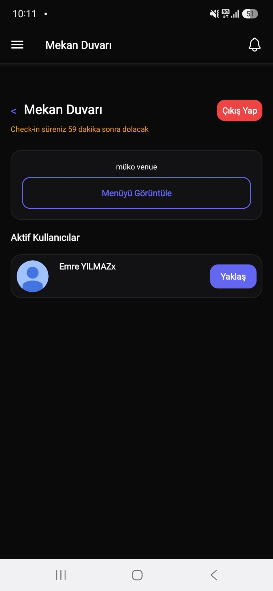 Canlı Mekan Duvarı & Aktif Misafirler