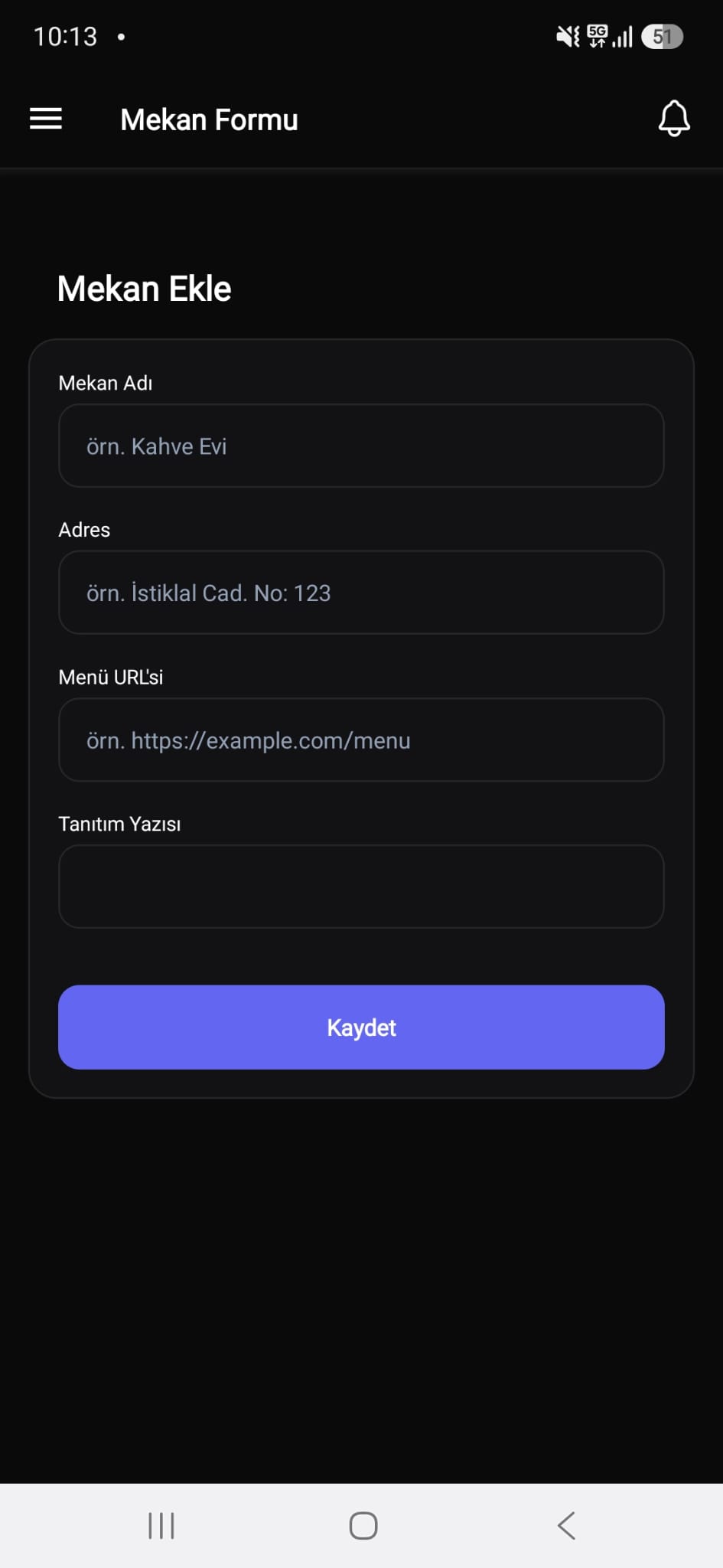 İşletme Portalı & Canlı Doluluk Takibi
